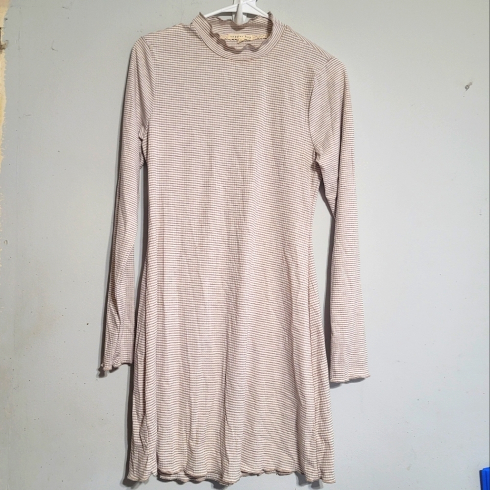 Womens  Dress Size Medium‎ Dress Coastal Copper Key Beach Preppy Striped